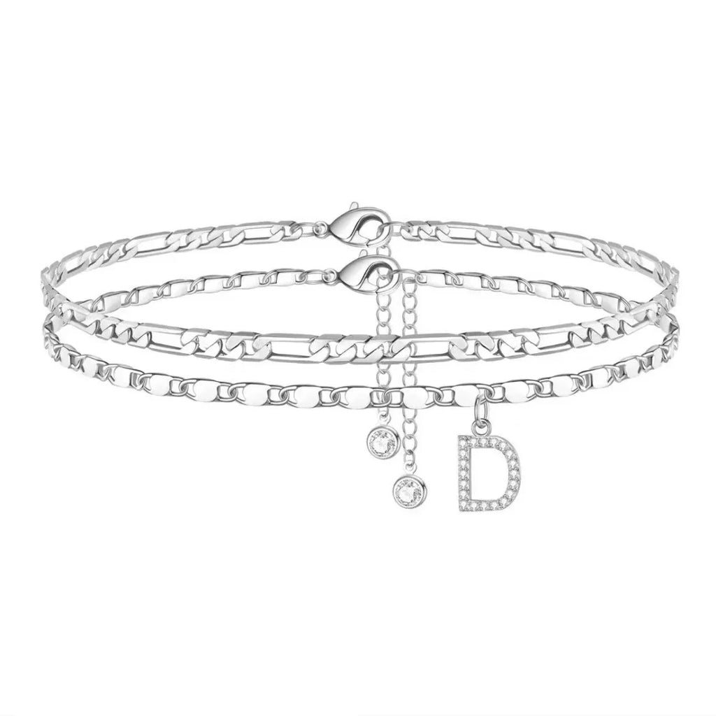 Charming Initial Anklet