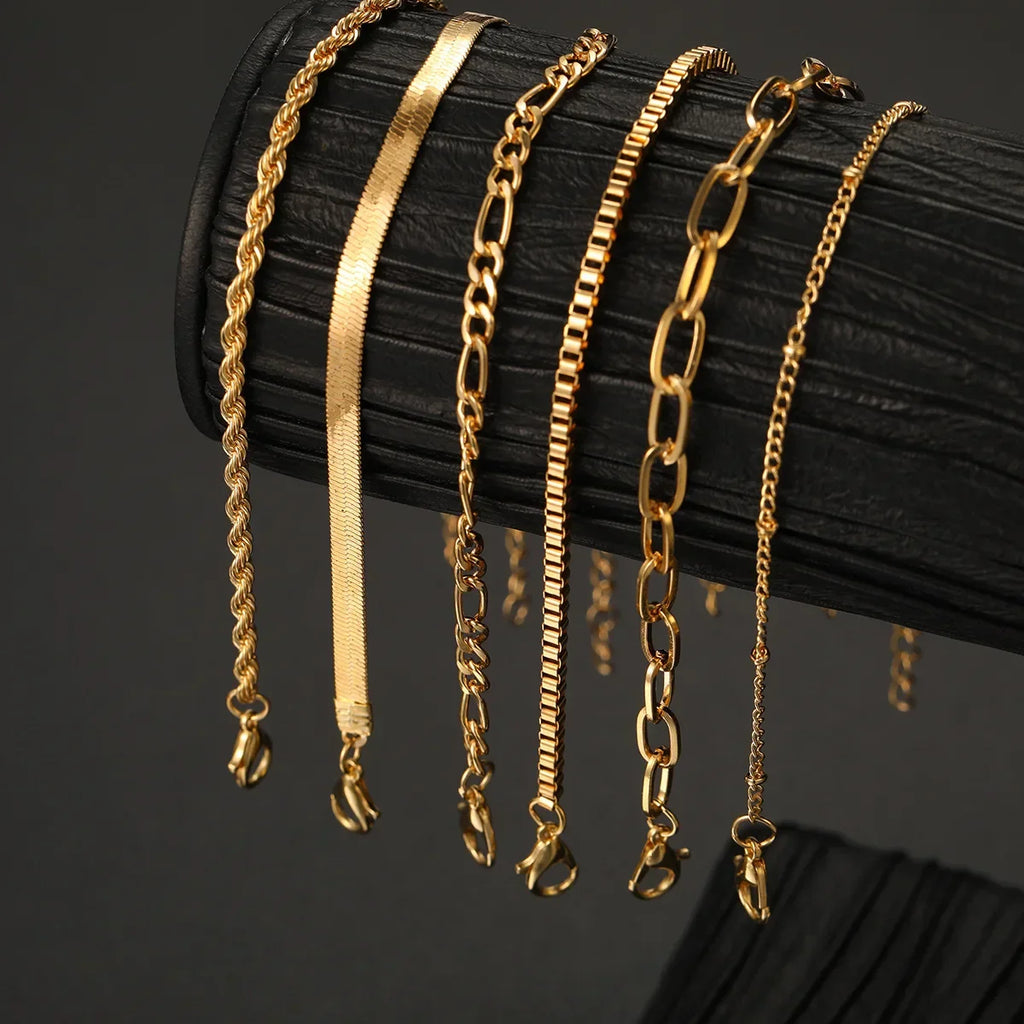 Gleaming Gold Bracelet Collection
