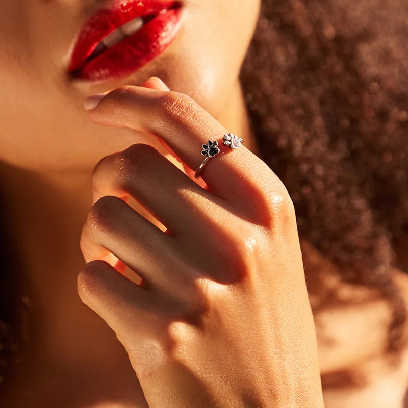 Elegant Silver Adjustable Rings