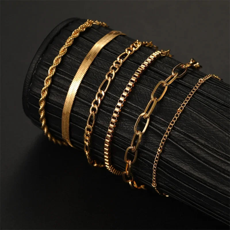 Gleaming Gold Bracelet Collection