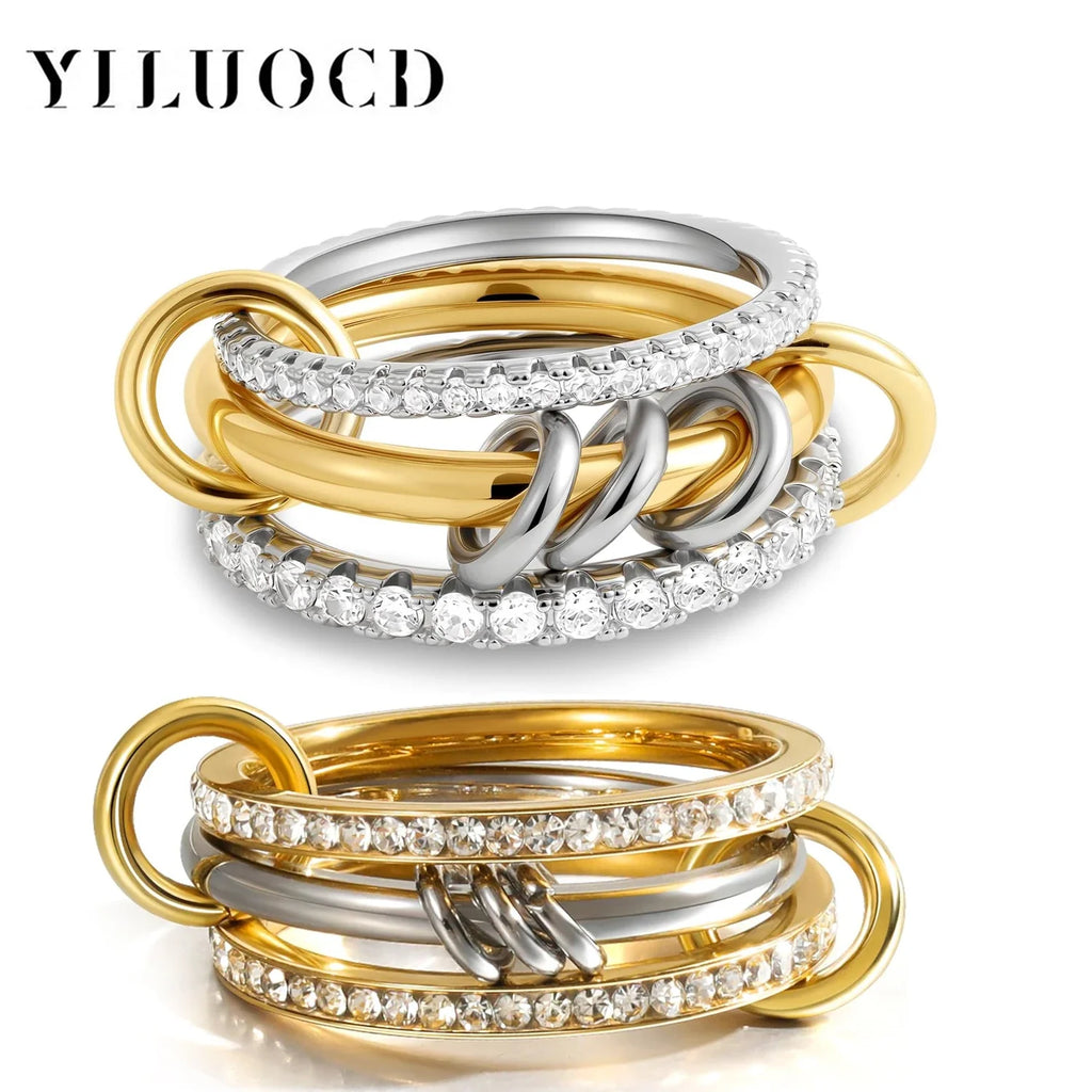 Glam Gold Stackable Rings